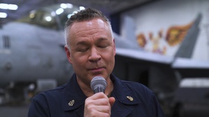 USS Carl Vinson (CVN 70) Sailors Send Regards Home for Thanksgiving