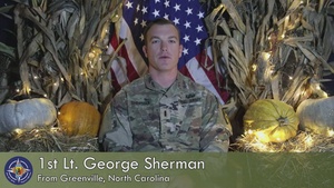 1LT George Sherman Holiday Greeting