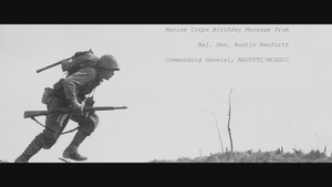 Maj. Gen. Renforth's Birthday Message to MAGTFTC, MCAGCC Twentynine Palms