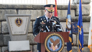 USACE Buffalo District Commander speaks at VA WNY Medical Center Veterans Day 2021 Ceremony