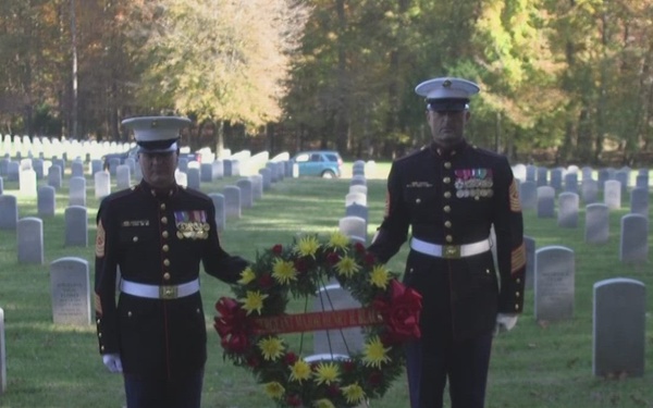 Sgt. Maj. Henry H. Black Wreath Laying Ceremony