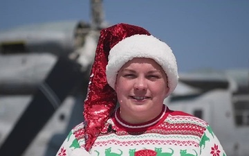 USS Essex Christmas Greeting