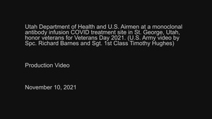 Utah Department of Health, U.S. Airmen honor service members for Veterans Day 2021