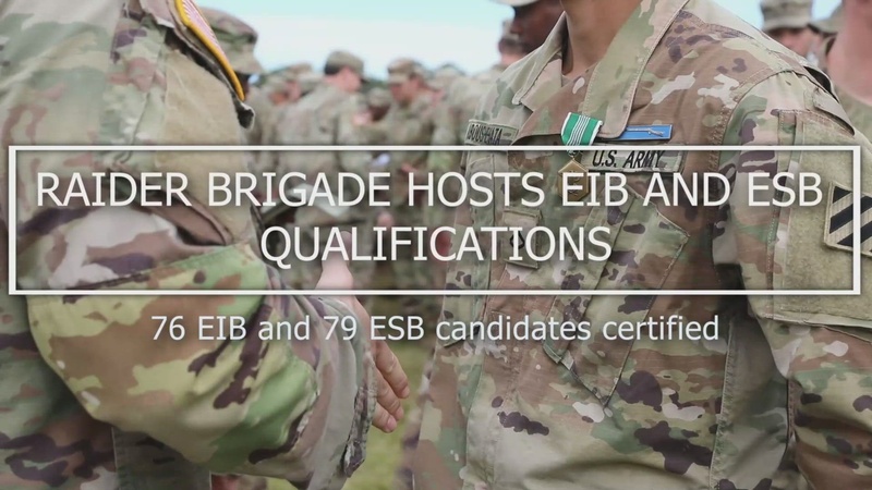 Raider Brigade hosts EIB/ESB so Dogface Soldiers can become experts