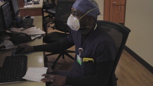 U.S. Navy Sailors provide medical care for COVID patients at Billings Clinic Hospital