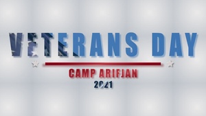 Camp Arifjan Teammates Celebrate Veterans Day 2021