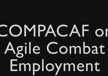 COMPACAF on Agile Combat Employment