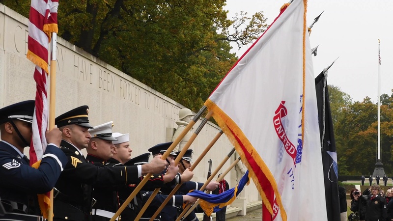 Cambridge American Cemetery Veterans Day Ceremony