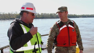 St. Paul District assists the Kansas City District with Dredge Goetz on Missouri River