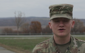 Pfc. Christian Bagwell Thanksgiving Greeting