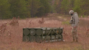 Wisconsin Army National Guard soldiers train with the HIMARS system at Fort McCoy, WI - Total Force Training Center