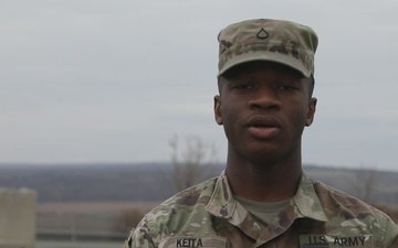 Pfc. Mohammed Keita Holiday Greeting