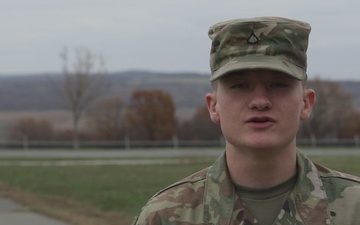 Pfc. Christian Bagwell Holiday Greeting