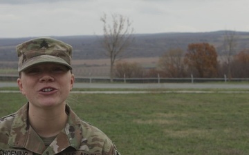 Sgt. Claire Schoening Holiday Greeting