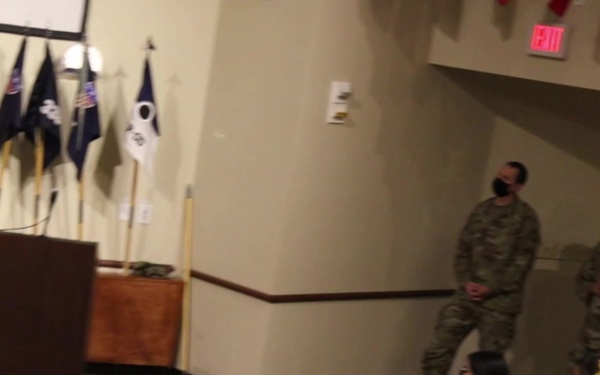 AUW President Visits Students at Fort McCoy