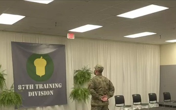 87th Training Division Activation Ceremony