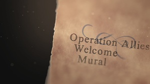 Task Force Atterbury: Afghan guests create a mobile mural of gratitude