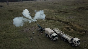 United Kingdom and Polish defense leaders visit NATO live-fire exercise