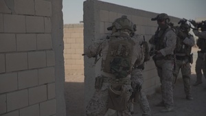 11th MEU ADRD conducts room clearing training at Camp Buehring