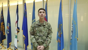 PFC Archie McParland - Thanksgiving message to Houston, TX