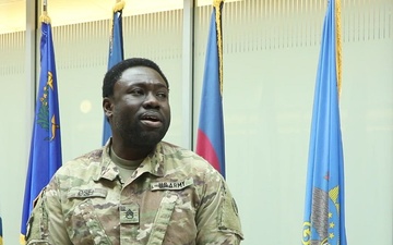 SSG Kwame Osei - Thanksgiving message