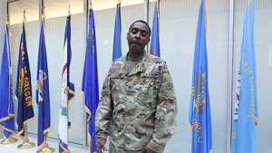 SSG Charles Clark - Thanksgiving message to Minniapolis, MN