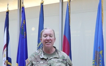 SGM Elizabeth Dillon - Army Beat Navy message from Lexington, SC