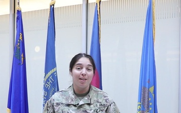 1st LT Elizabeth Rodriguez - Army Beat Navy Shout out to St. Cloud, FL