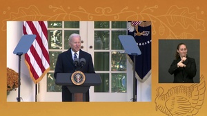 President Biden Pardons the National Thanksgiving Turkey