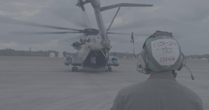 Reserve Marines provide helicopter support during Exercise Raven 22-2