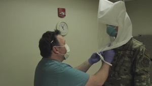 U.S. Air Force Personnel Aid Patients at Benefis Health System in Great Falls, Montana