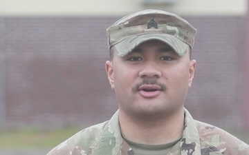 Sgt. Josiah Tulifua Holiday Greeting