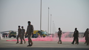 Combined USAF RSAF Exercise at Prince Sultan Air Base (with lower thirds)