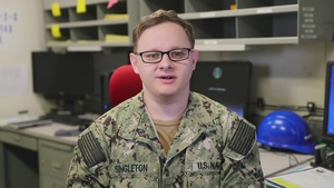 USS Gerald R. Ford (CVN 78) Sailors Thanksgiving Shoutouts