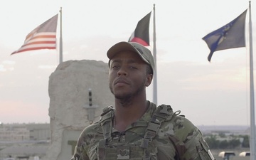 TSgt Edreone Brockington Holiday Greeting