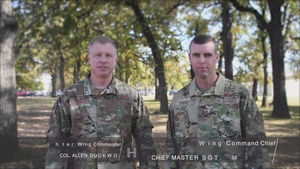 301st Fighter Wing Thanksgiving Message