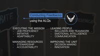 Conducting feedbacks using the ALQs