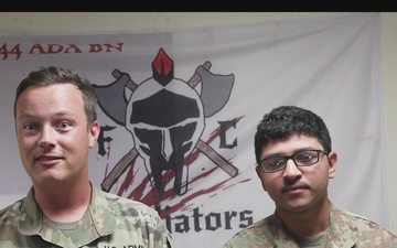 Thanksgiving Greetings from Deployed 69th ADA Soldiers