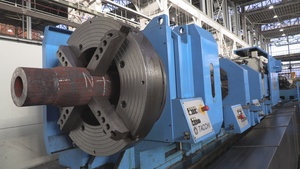 Powder chamber lathe