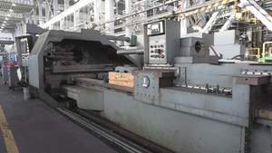Old powder chamber lathe