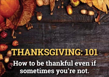Thanksgiving 101