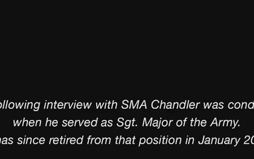 Video Profile: Retired Sgt. Maj. Raymond Chandler