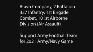 2-327IN, 1BCT, 101st Airborne Division (Air Assault) Army Navy Shout Out