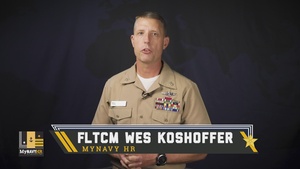 Message from Fleet Master Chief Koshoffer: CCDA Reminder (COVID-19)