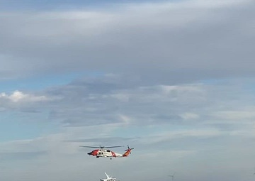 Coast Guard medevacs man suffering from heart attack symptoms