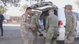 Coalition advises, enables Iraqi medics - B-Roll