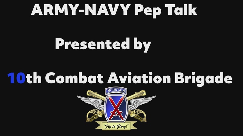 10th CAB Army-Navy Game Pep Talk #ArmyNavy