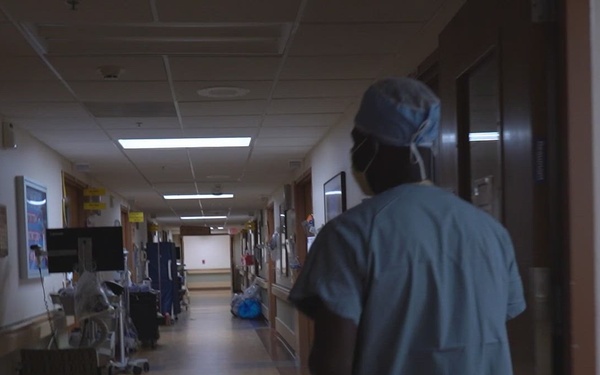 U.S. Army Medical Response Team begins shadowing medical professionals with Beaumont, Hospital, Dearborn.