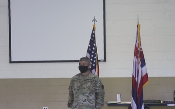 1st Sgt. Melvin H. Tokuda, 230th Engineer Company retirement ceremony (B-Roll)