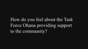 Task Force Ohana AMR resident interview